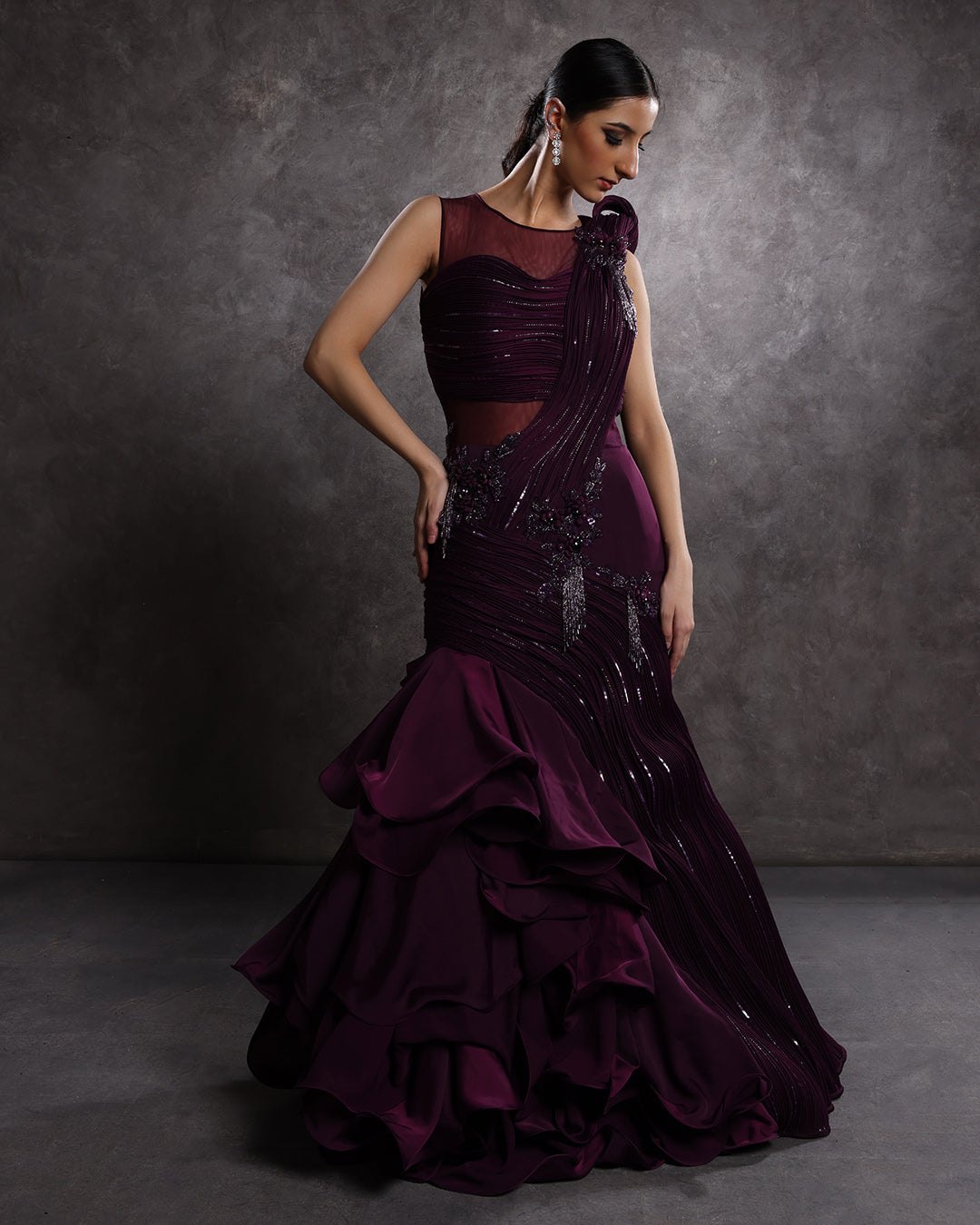 professional evening dresses Long Sleeved – Mystic Evenings main image 1