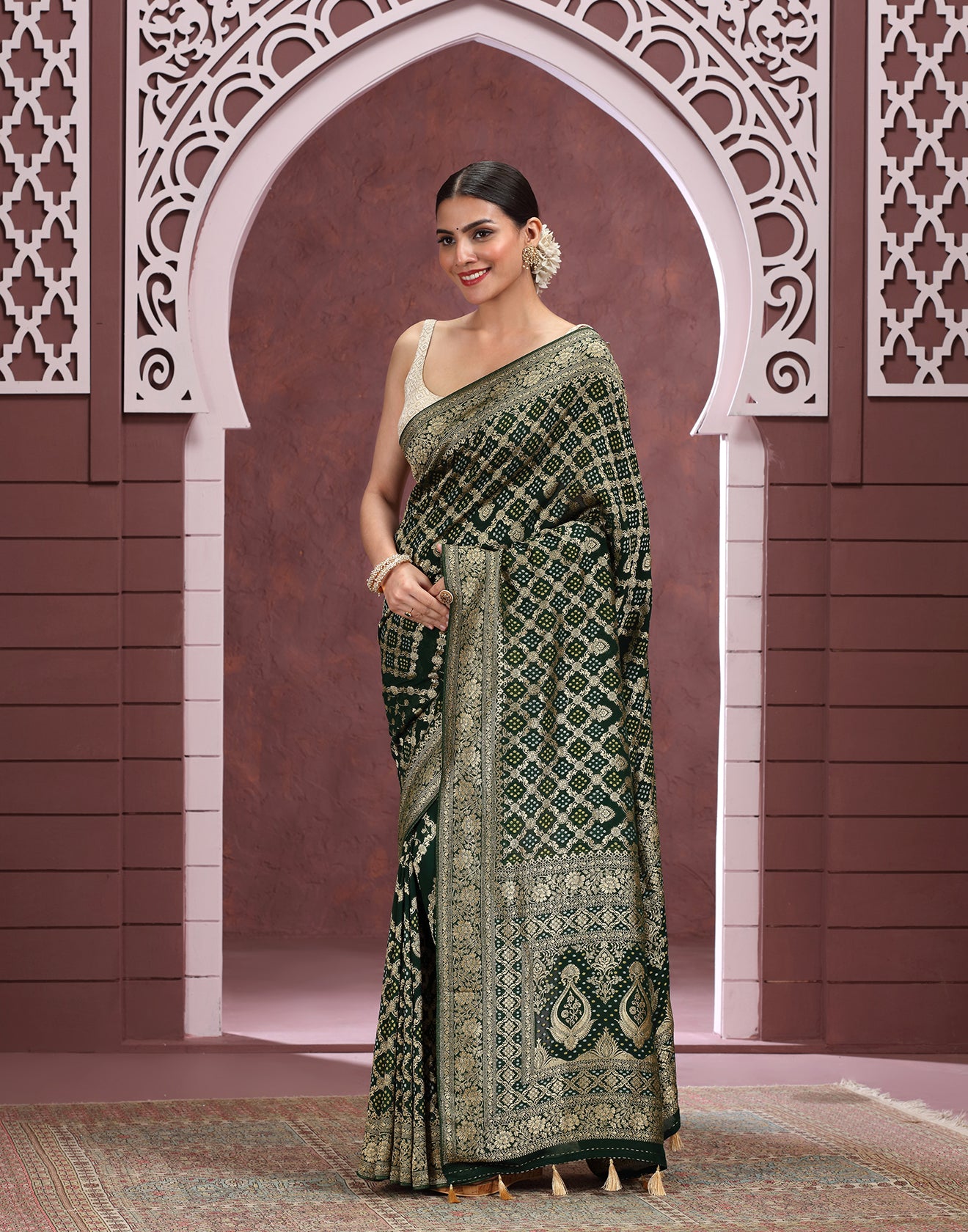 Bandhej Baug Festive Saree