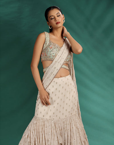 Dusky-Meadow-Layered-Lehenga-With-Embroidered-Blouse
