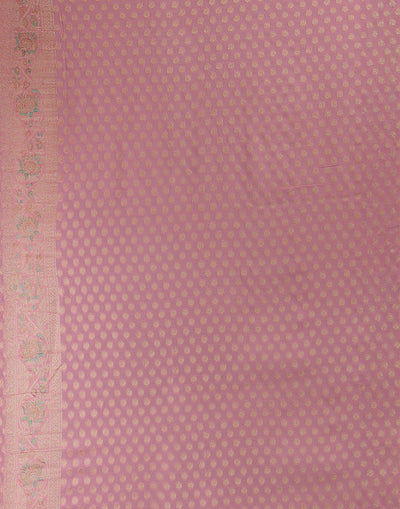 Floral Sorbet Dola Georgette Saree With Unstitched Blouse Fabric