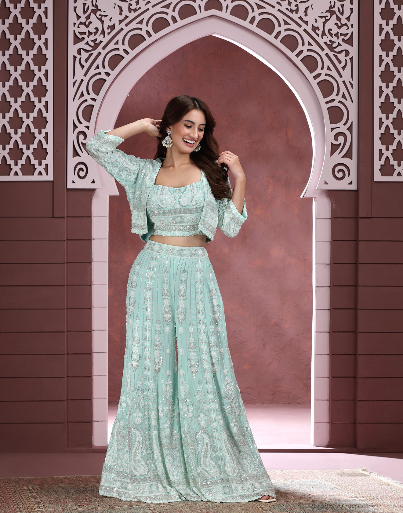 Lagoon Luxe Embellished Fusion Set