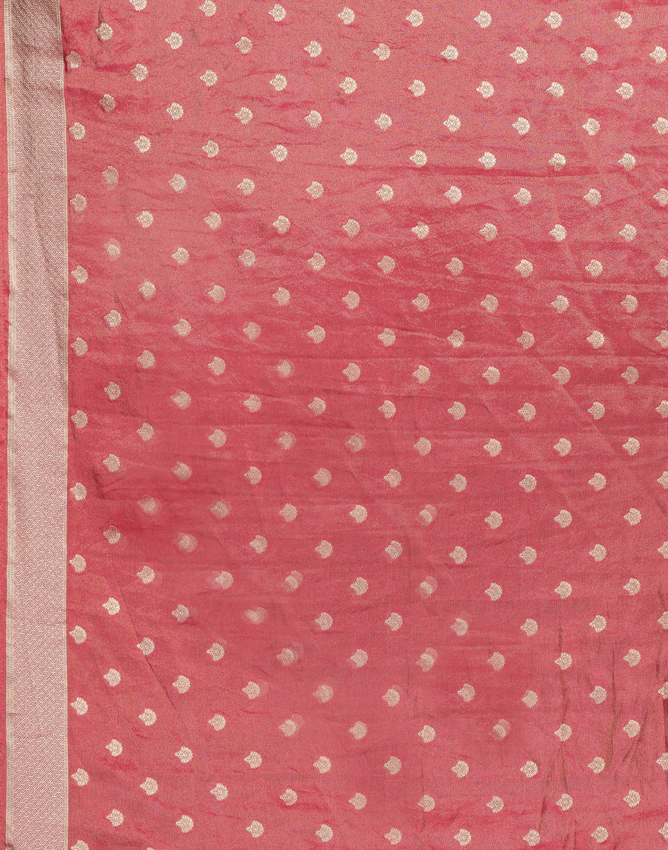 Marine Glow Tissue Silk Saree With Unstitched Blouse Fabric