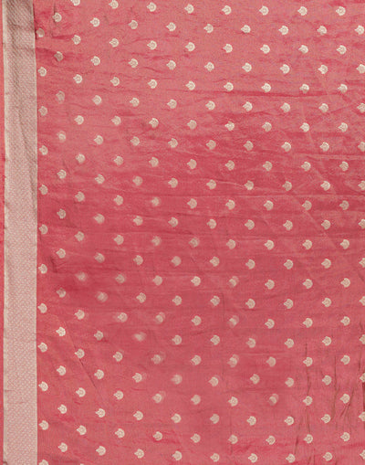 Marine Glow Tissue Silk Saree With Unstitched Blouse Fabric