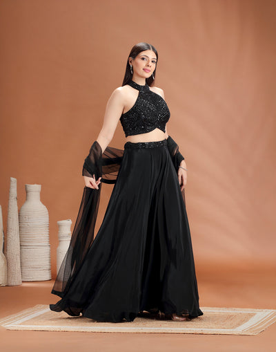 Noir Enigma Embellished Festive Fusion Set