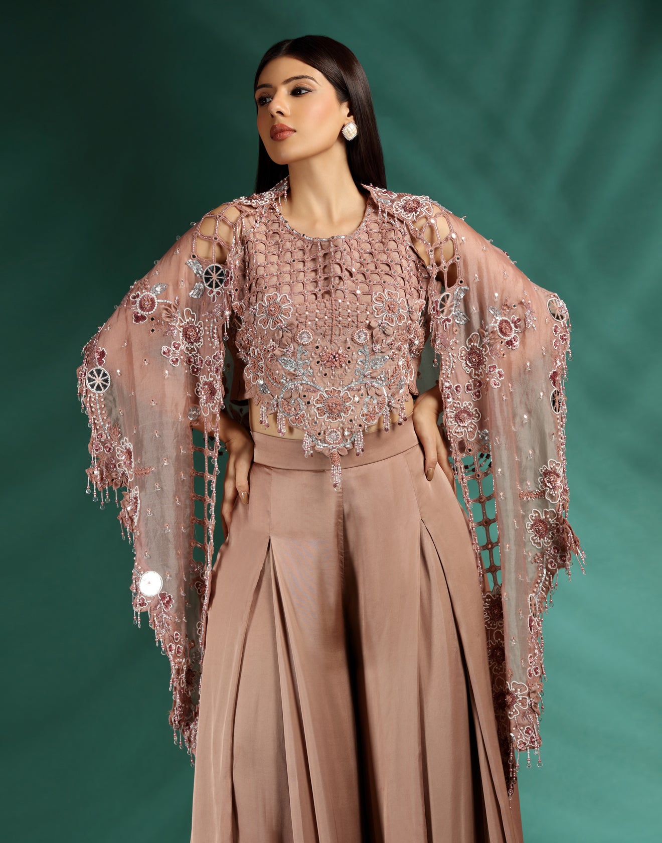 Pale Truffle Blended Silk Chic Fusion Set