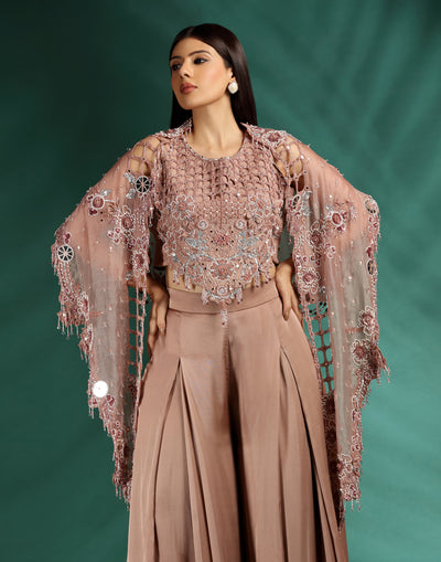 Pale Truffle Blended Silk Chic Fusion Set