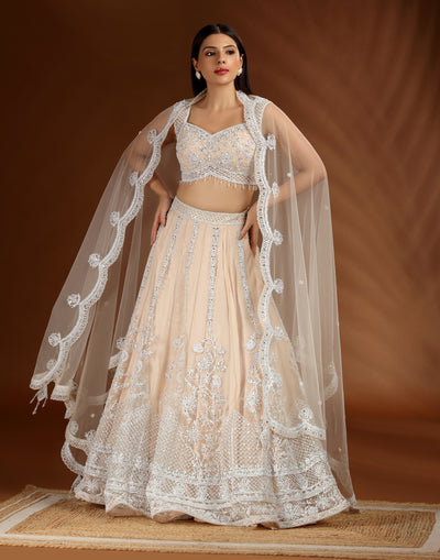 Peach-Meadow-Aari-Threadwork-Lehenga-Set