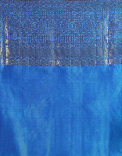 Plum Gulabi Pure Kanjivaram Silk Saree With Unstitched Blouse Fabric
