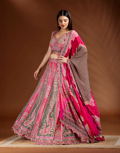 Prism-Carnival-Printed-Lehenga-Set-In-Silk
