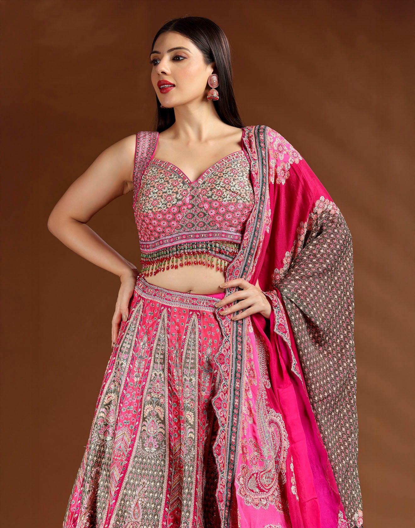 Prism-Carnival-Printed-Lehenga-Set-In-Silk