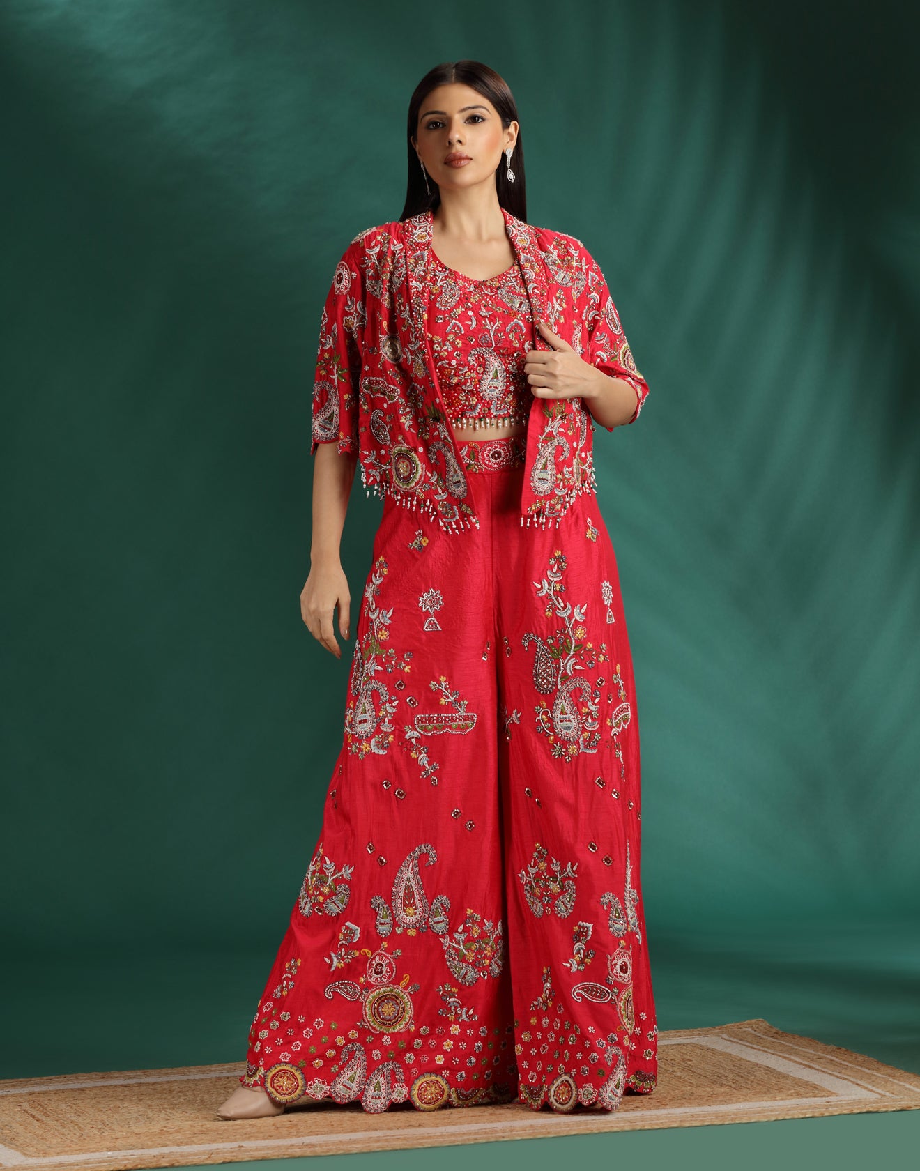 Radiant Rani Indo-Western Suit