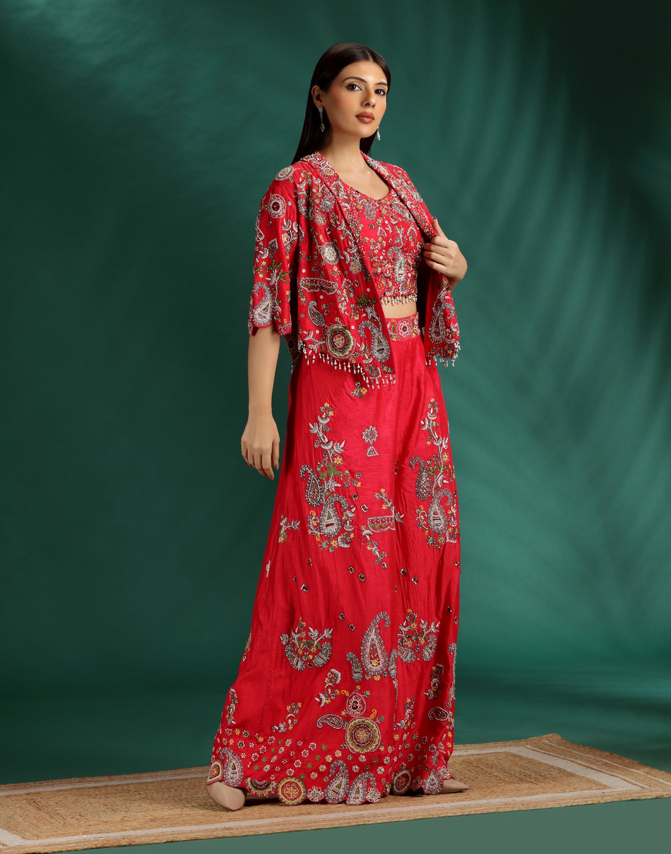 Radiant Rani Indo-Western Suit