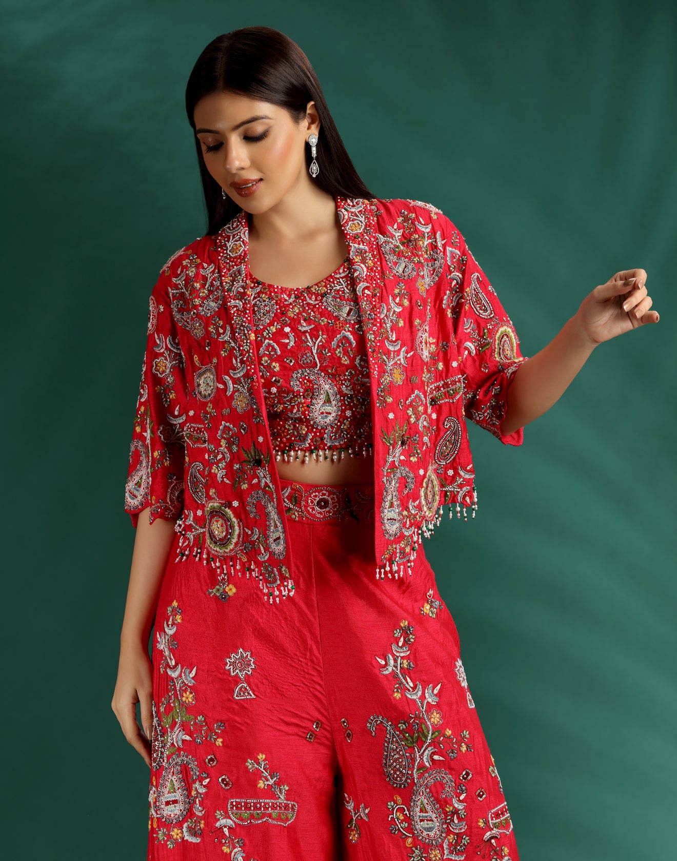 Radiant Rani Indo-Western Suit