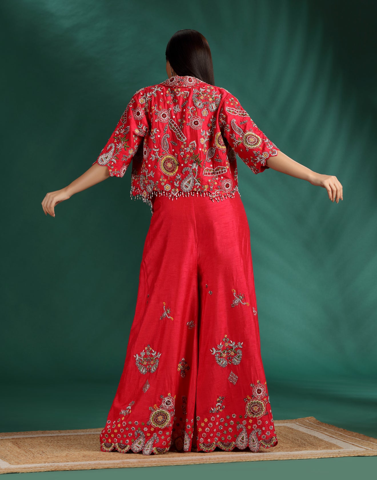 Radiant Rani Indo-Western Suit
