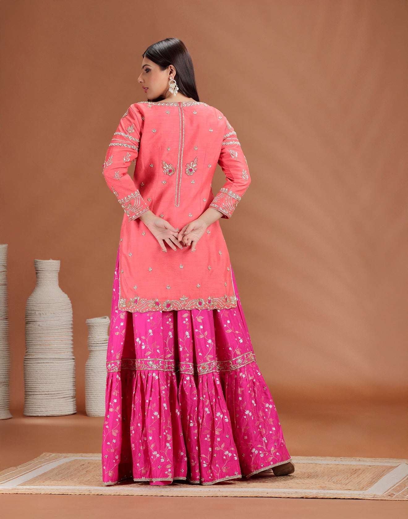 Rang Rewaaz Embroidered Wedding Sharara Suit