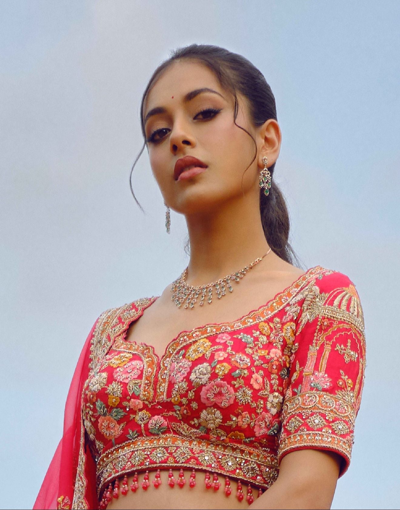 Amber Rose Royalè Bridal Lehenga With Two Dupattas