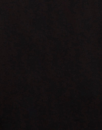 Black With Golden Beige Thread Embroidered Blended Silk Unstitched Suit Set