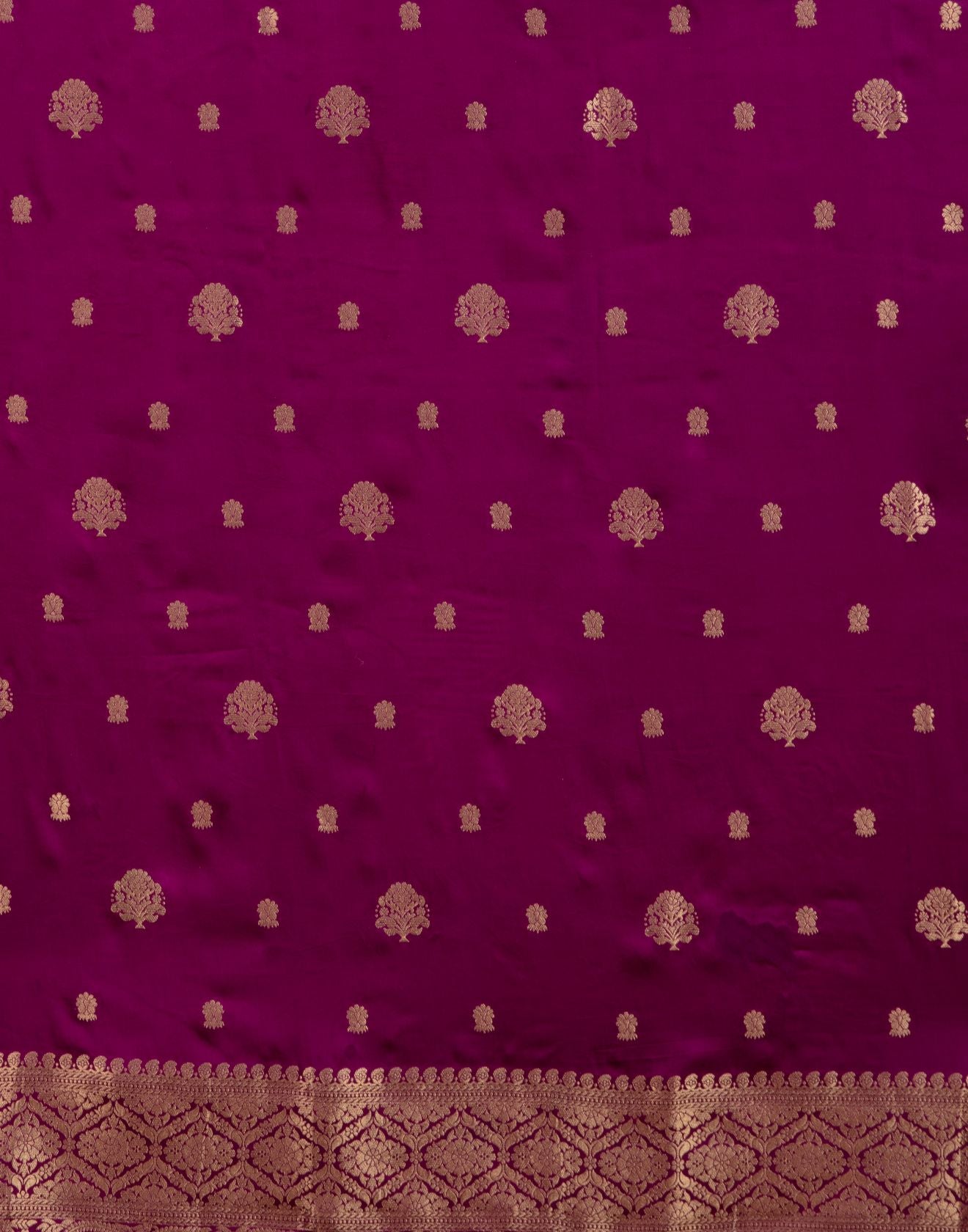 Midnight Periwinkle Crepe Silk Unstitched Suit Set