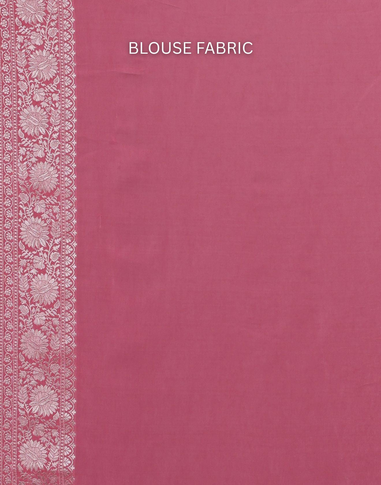 Rosé Coral Dola Silk Saree With Unstitched Blouse Fabric