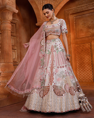 Sorbet Symphony Bridal Lehenga Set