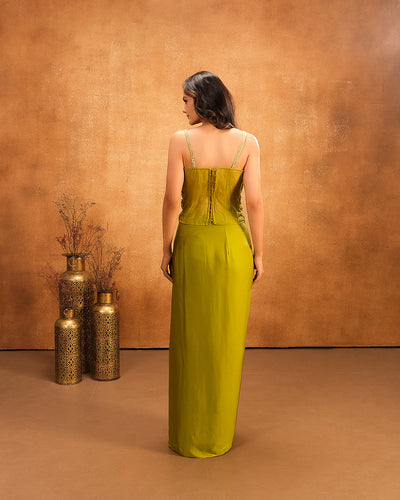 Vibrant Citrus Festive Fusion Drape Set