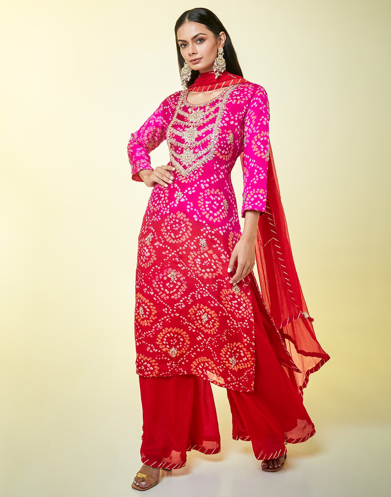 Category: Bandhani Suits - Kala Kunj Saree Vatika